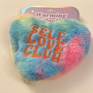 New Self Love Club Heart-Shaped Warming Plush BB37